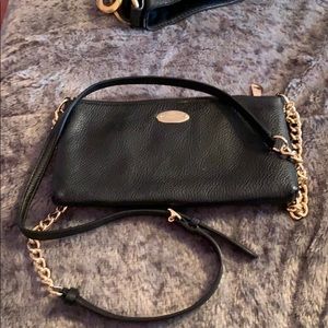Coach leather crossbody bag